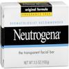 Neutrogena Transparent Facial Bar, Original Formula, Fragrance-Free, Pack of 4 x 3.5 Oz. view 1