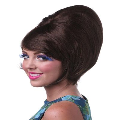 Beehive by Sepia Costume Wigs,Black