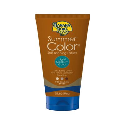 Banana Boat Self-Tanning Lotion, Oil-free, Light-Medium, 6 Fl Oz (177 ml)