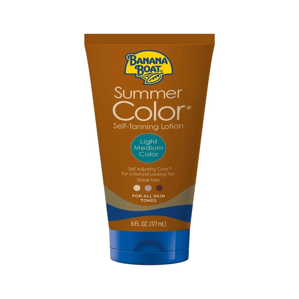 Banana Boat Self-Tanning Lotion, Oil-free, Light-Medium, 6 Fl Oz (177 ml)