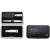 ZWILLING Manicure Set Pedicure kit, Nail Care Complete Set, Cowhide, Croco Edition, 3 Pieces, Black view 1