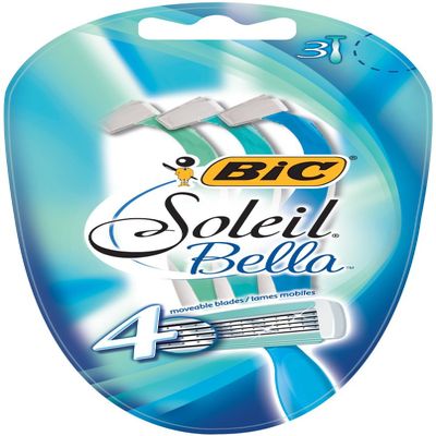 BIC Soleil Bella Lady Razors, Pack of 3 Pieces