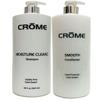 Crome Moisture Cleanz Shampoo & Smooth Conditioner 32oz Duo view 1