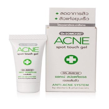 Dr. Somchai Acne Spot Touch Gel Treatment Pimple Clear up Anti-acne Unclog Pores Made From Thailand
