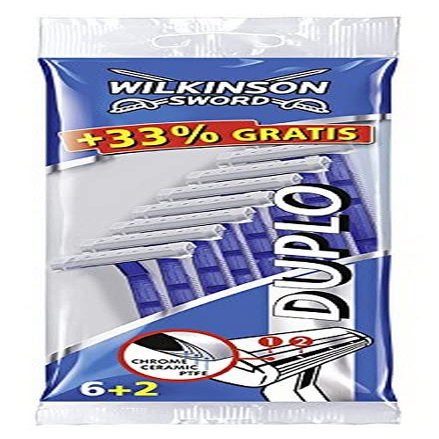 Wilkinson Sword Duplo Disposable Razor 4-Pack