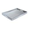 Accents by Jay Rectangle Mosaic Tray, Silver view 1