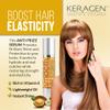 KERAGEN - Nourishing Hair Serum for Dry Damaged Hair - Argan Oil for Hair Treatment - Brilliant Shine, Heat Protection with Paraben, Phthalate and Sulfate Free Formula (1.7 Oz) view 4