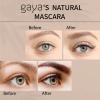 Vegan Black Mascara for Sensitive Eyes, Natural Hypoallergenic mascara, Buildable Lengthening and Volumizing for Natural Looking, Cruelty Free, Ophthalmologist Tested- By Gaya cosmetics view 4