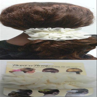 Twist 'n' Twirl Hair Tie for Thick or Thin Hair 79313Rufflecrme