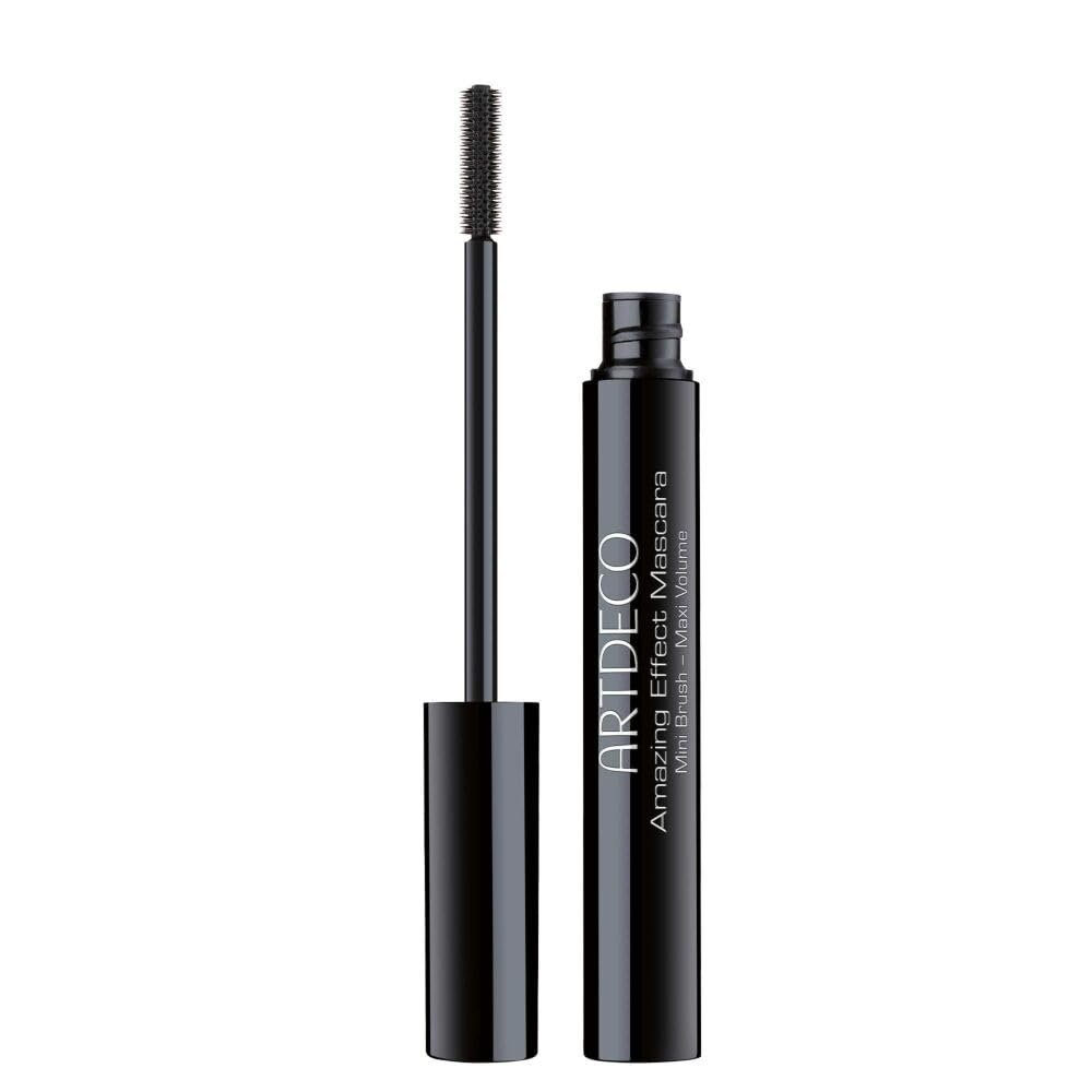 ARTDECO Amazing Effect Mascara  mini brush adds astonishing volume to lashes - extra-precise application - small brush reaches even the very corners of the eye - vegan eye makeup - 0.21 Fl Oz