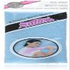 Salux Nylon Japanese Beauty Skin Bath Wash Cloth/towel (3) Blue view 1