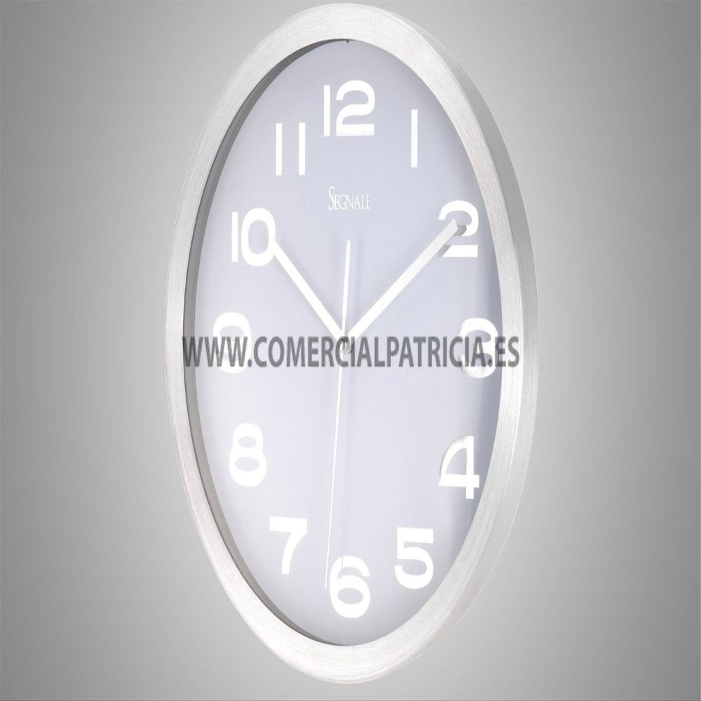 BUYLLOON HOME OROLOGIO TONDO 25 ALLUM.BCO/NERO