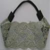 Fashion Lace Embroidery Elastic Head Band (Floral) view 1