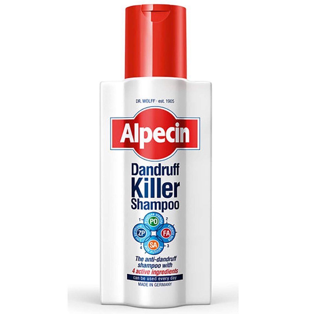 Alpecin Powerful Dandruff Killer Shampoo New Formula 250ml with 4 Active Ingredients by ALPECIN