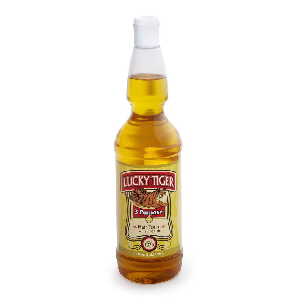 Lucky Tiger 3-pack 3 Purpose Hair Tonic With Fine Oils 16 Fl. Oz.