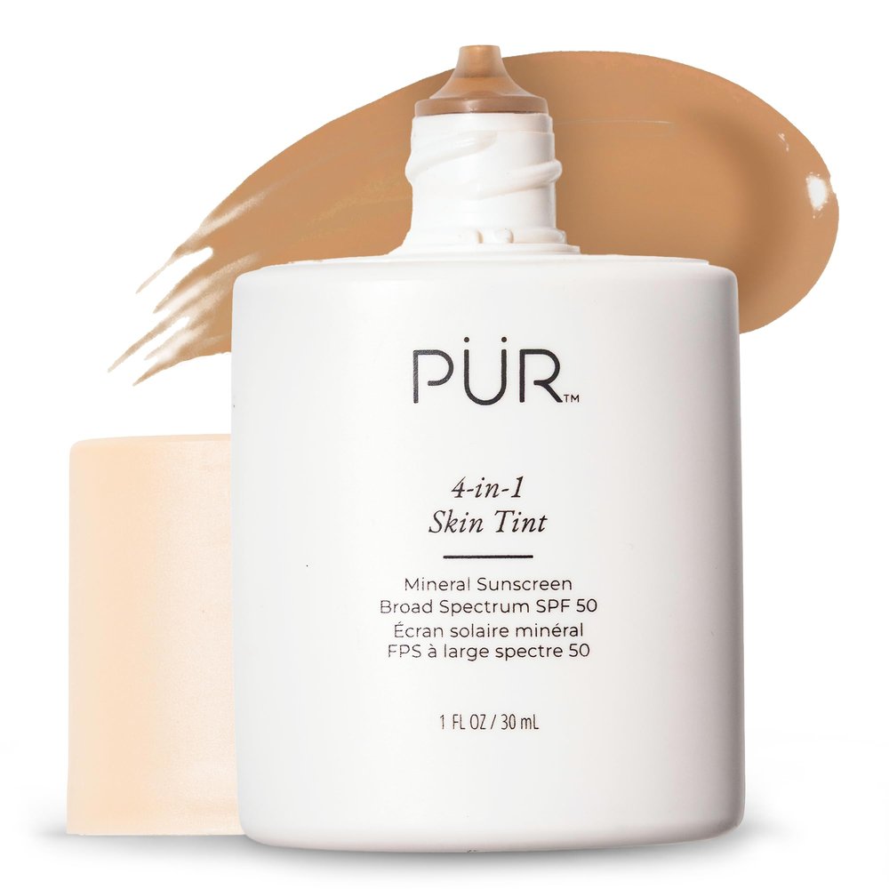 PR 4-in-1 Tinted Mineral Sunscreen, SPF 50, Buildable Coverage
