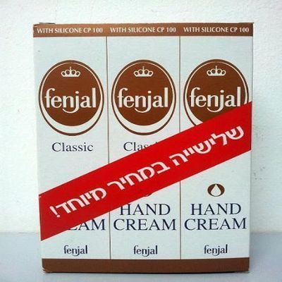 Fenjal Classic (Pack of 3) Silicone Cp 100 Hand Cream Women Nail Cream Lotion