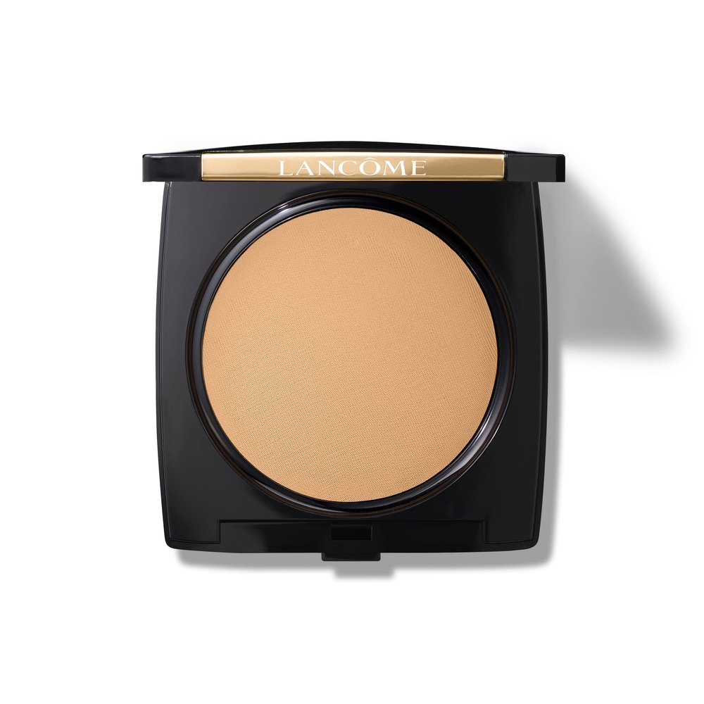 Lancme Dual Finish Powder Foundation - Natural Finish, Sheer-to-Full Coverage, Longwear Powder Foundation, Controls Shine - 420 Bisque Neutral