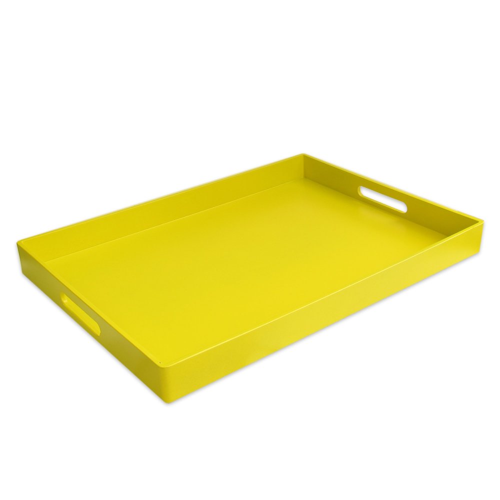 Accents by Jay Rectangular Tray, Yellow