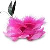 Expo International Sonia Feather Brooch and Hairclip | Fuchsia view 2
