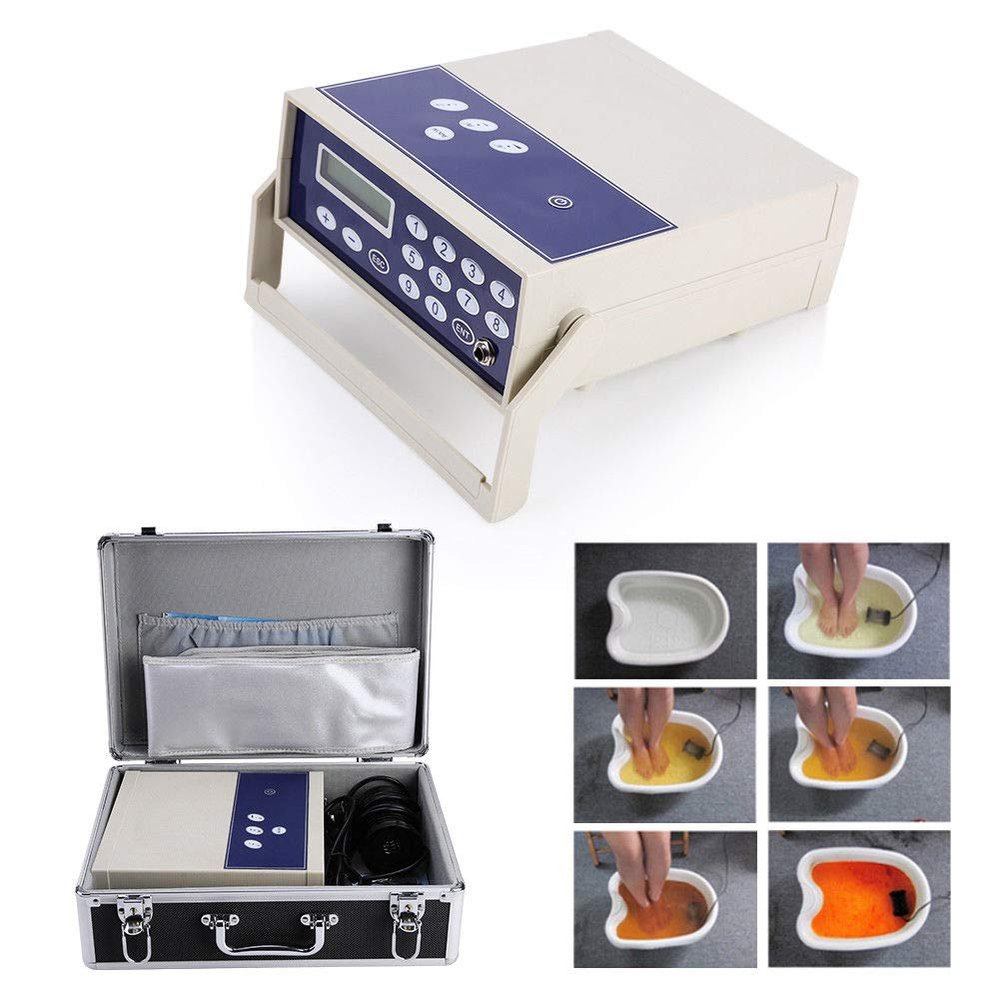 Simple LCD Ionic Detox Foot Bath System with Liners CLEANSE SPA