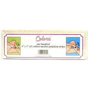 Colora Cotton Muslin Strips (9X3) 100's