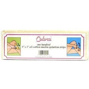 Colora Cotton Muslin Strips (9X3) 100's