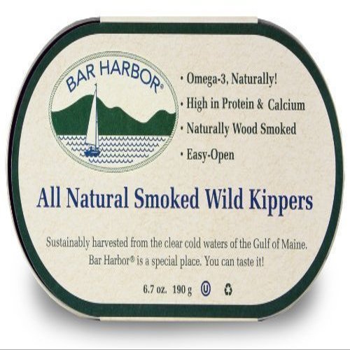 Bar Harbor Smoked Mackerel, 6.7-Ounce Cans (Pack of 12)