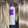 Fanola No Yellow Purple Shampoo - Purple Color Depositing Shampoo for Blondes, Bleached & Grey Hair - Formulated with Violet Pigment to Remove Brassy Tones from Hair (33.8 Fl oz) view 4
