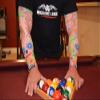 Missing Link SPF 50 Face Off ArmPro (Multi Color, Large) view 3
