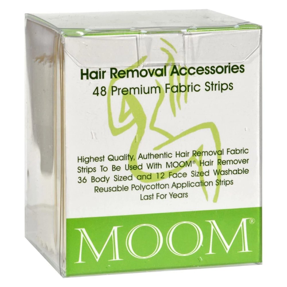 MOOM Fabric Strips for Men, 48 CT
