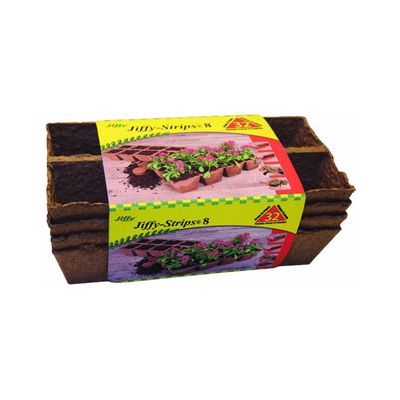 4-Pack 2-1/2 Inch Square Peat Strips