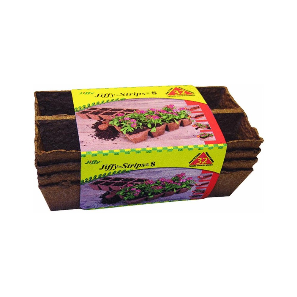 4-Pack 2-1/2 Inch Square Peat Strips