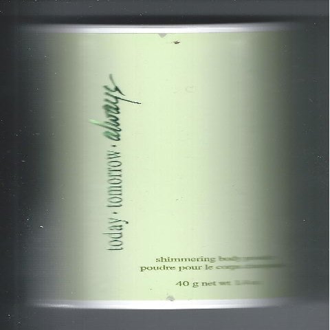 AVON TODAY TOMORROW ALWAYS- ALWAYS SHIMMERING BODY POWDER (1.4 OZ)