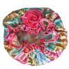 Kella Milla Stylish Satin Shower Cap - Vibrant Leaves view 3