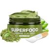 PLANTIFIQUE Korean Skincare Clay Mask  Hydrating Mud Mask with Avocado & Superfoods, Dermatologist-Tested for Face & Body  Vegan, 3.4 Oz/100ml view 1