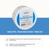 ForPro Non-Woven Epilating Roll for Body and Facial Hair Removal, Tear-Resistant, Lint-Free, 3 x 55 Yards, White view 3