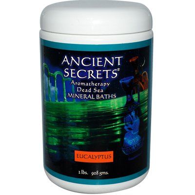 Ancient Secrets Aromatherapy Dead Sea Mineral Baths Eucalyptus - 2 lbs