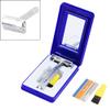 Nanjie NJ-997III Traditional Style Double Edge Blade Hair Shaving Remover Cleaner for Man-Silvery view 1