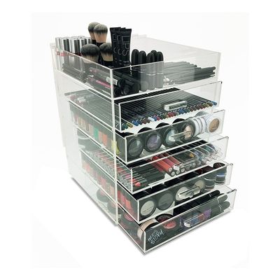 Modern Home Paris 6 Tier Acrylic Cosmetic/Makeup Organizer