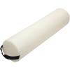 ForPro Full Round Bolster Pillow, Crme, Oil and Stain-Resistant, for Massage and Yoga, 6 R x 26 L view 1