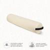 ForPro Full Round Bolster Pillow, Crme, Oil and Stain-Resistant, for Massage and Yoga, 6 R x 26 L view 4