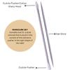 Mundial Nail Care 3 Piece Set - Professional Stainless Steel Cuticle Nippers with Double Nail Spatula and Pusher, Manicure, and Pedicure Trimmer Kit view 4