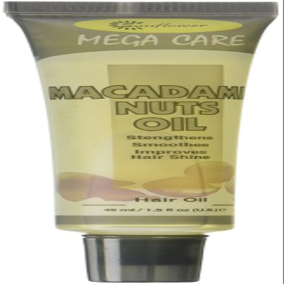 SFC Mega Tube Hair Oil, Macadamia, 1.52 Fluid Ounce