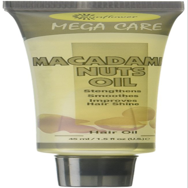 SFC Mega Tube Hair Oil, Macadamia, 1.52 Fluid Ounce