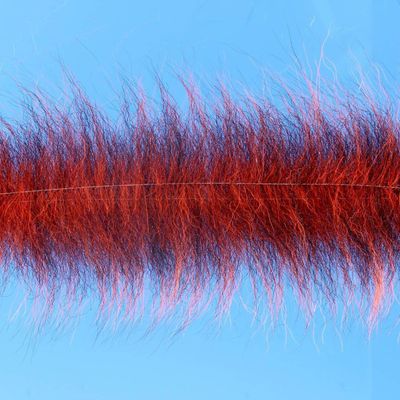 EP Foxy Brush - 3" - Hot Orange/Black, 3" 6-Pack