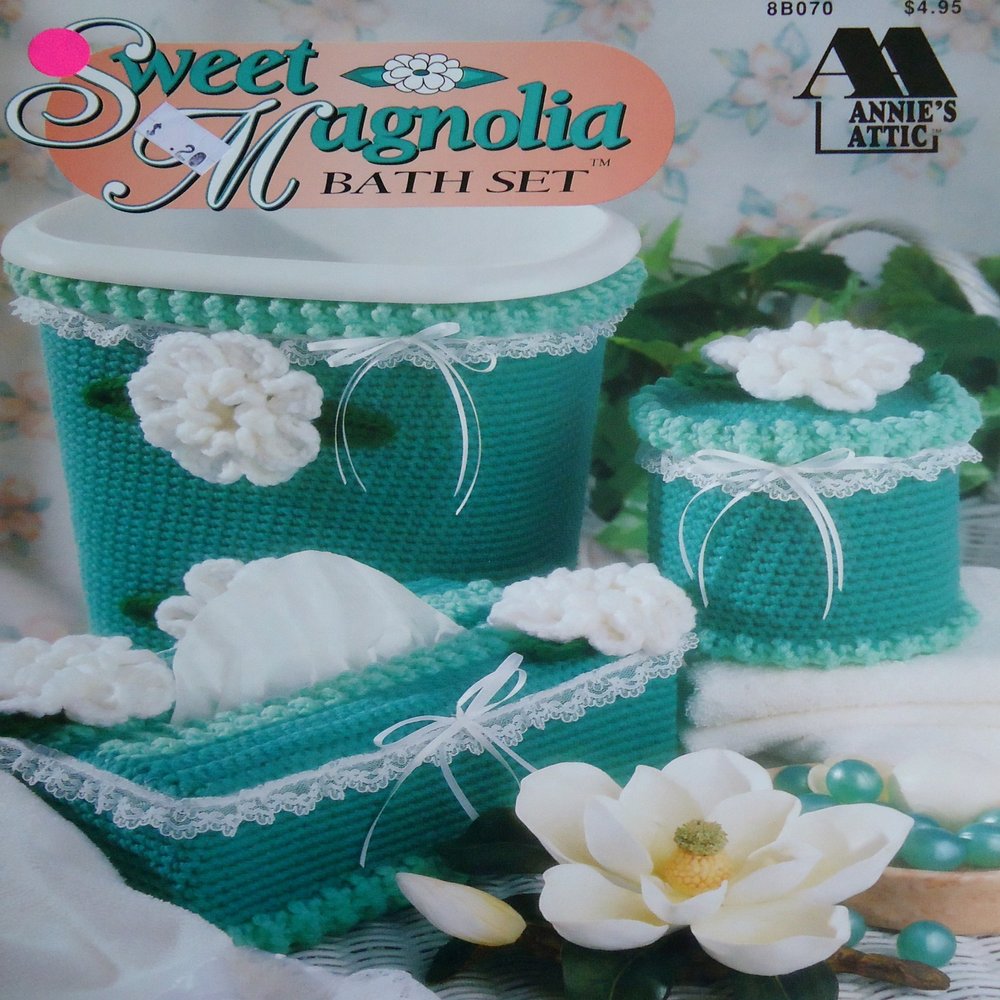 Annie's Attic Sweet Magnolia Bath Set