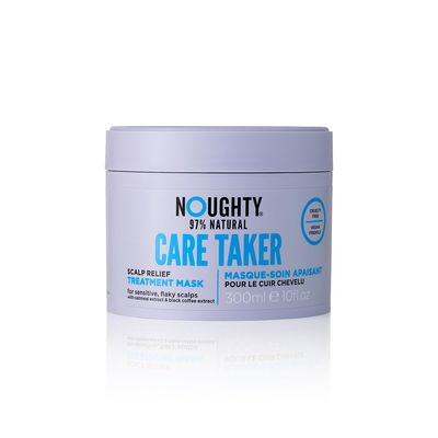 Noughty 97% Natural Care Taker Scalp Relief Treatment Mask to Soothe Scalp and Calm Irritation with Oatmeal Extract and Black Coffee Extract, Sulfate Free Vegan Haircare 10fl.oz