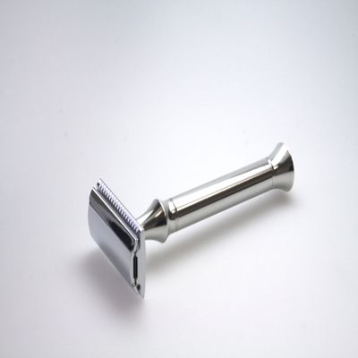 G&F - Vintage Edition Safety Razor, Stainless Steel, 10 Razor Blades