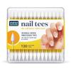 Fran Wilson NAIL TEES COTTON TIPS 120 Count (12 PACK) - The Ultimate Nail Tool, Multi-Purpose Double-sided Swabs with Pointed Ends for Precise Touch-ups and the Perfect At-Home Manicure & Pedicure view 1